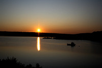 Sunset on Quabbin Reservoir